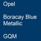 Preview: Opel, Boracay Blue Metallic, GQM.